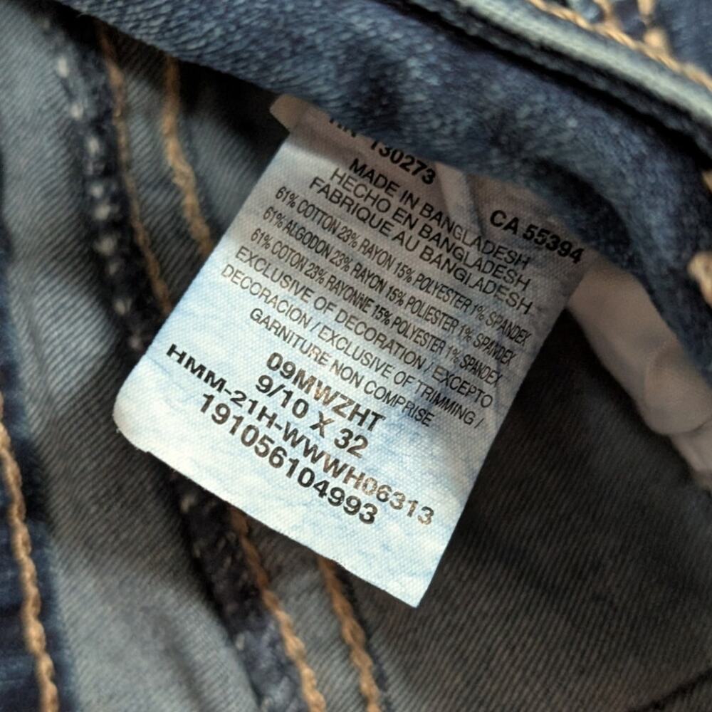 Wrangler Women's Retro Mae Mid-Rise Bootcut Jeans Size 9/10 Excellent Condition - Picture 8 of 8